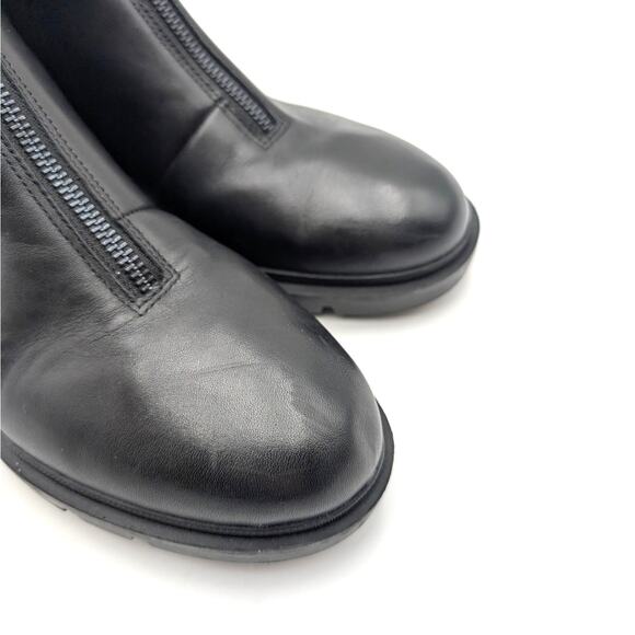 Easy Spirit Vasso Zip-Up Ankle Bootie Women's Almond Toe Black Size US9.5M EU40 - Picture 12 of 13